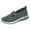 a_Green Mesh Sneakers, variant on hopeusnice Women's Breathable Mesh Slip On Sneakers Walking Shoes Comfortable Lightweight Breathable Flat Loafers Casual Shoes Black 41