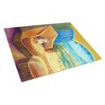 thumbnail image 1 of Tabla de cortar de vidrio Bulldog francés Caroline's Treasures 7181LCB, grande, multicolor, 1 of 1