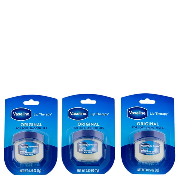Vaseline Lip Therapy Original 3 Ct 0.25 oz