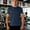Navy, variant on WIZUTIZ Men's Lightweight Breathable Short Sleeve Athletic T-Shirt for Running, Gym, and Everyday Wear