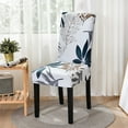 thumbnail image 2 of sruoe Chair Covers for Dining Room, Chair Seat Protector, Modern Washable Elastic Spandex Chair Slip Covers, Elastic Fabric Dining Chair Cover, Chair Protector Cover Seat for Home Party Hotel, 2 of 5