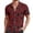 Red, variant on Mens Polos Beach Trendy Comfortable Loose Sports Collar Button Open Short Sleeve Mens Graphic T-Shirts