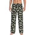 thumbnail image 1 of Balery Dollar Pantalones de pijama para hombre, pijama ultraligero, pantalón de descanso-Large, 1 of 6