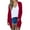 Red, variant on Ecqkame Women's 2023 Casual Open Front Solid Cardigans Ladies Solid V-neck Long Sleeve Fall Jackets Coat Outerwear with Pockets S