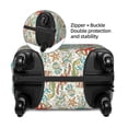 thumbnail image 4 of Lsque Wild Sea Life Printed Luggage Cover, Travel Luggage Protector,Scratch and Dirt Resistant, Fits 18-32 Inch Luggage - Medium, 4 of 9