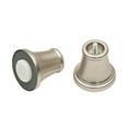 thumbnail image 5 of Utopia Alley Adjustable 72-In Shower Curtain Tension Rod - Rust-Proof Aluminum with Rubber End Cap, No Drill Installation - Extendable & Retractable, Wall-to-Wall Easy to Hang, Brushed Nickel Finish, 5 of 10