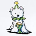 thumbnail image 2 of CafePress - Birthday Ice Cream Westie Long Sleeve Infant Bodys - Long Sleeve Cotton Baby Bodysuit, 2 of 4