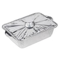 thumbnail image 1 of Aluminum Foil Pan with Lid Disposable Baking Pan Heating Tinfoil Pot Baking Supply, 1 of 9