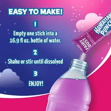 Hawaiian Punch & Dole Whip Zero Sugar Drink Mix Variety Bundle, 2-Pack, 30 Sticks Each, Immunity Support with Vitamin C & Zinc, 60 Total Packets