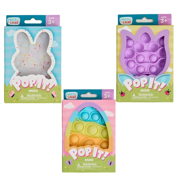 Chuckle & Roar Pop it! Egg Shape for Children Ages 3 by Buffalo Games