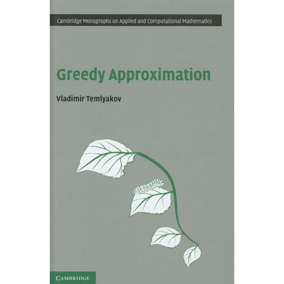 Cambridge Monographs on Applied and Comp Greedy Approximation, Book 20, (Hardcover)