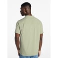 thumbnail image 3 of George Men's & Big Men's Regular Fit Microfiber Button-Up Shirt with Short Sleeves, Sizes XS-5XL, 3 of 5
