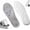 Grey, variant on Wrongduck Steppers Insoles for Men and Women, 4D Memory Foam Cloud Shoe Inserts with Arch Support, Breathable and Shock-Absorbing Cushion Pads, Trim to Fit Insoles for All Shoes, Work, Sports, Daily