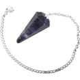 thumbnail image 3 of Lepidolite Crystal Pendulum Divination, 3 of 5