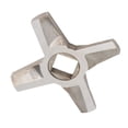 thumbnail image 3 of YAHHU Universal Stainless Steel Meat Grinder Blades Replacement Knife Cutter, 2.2 x 2.2 Inches / 5.5 x 5.5 cm Size #8 Flat Blade for Grinders, 2-Count Pack, 3 of 9