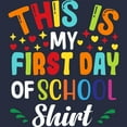 thumbnail image 3 of CafePress - This Is My First Day Of School Shirt Ba Sweatshirt - Kids Hooded Sweatshirt, Classic Hoodie, 3 of 4