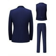 thumbnail image 2 of Premium Tuxedo Suit: 4 - Piece Including Jacket, Vest, Pants & Decorative Pocket Square, 2 of 8