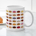 thumbnail image 5 of CafePress - Donut Lot Mug - 11 oz Ceramic Mug - Novelty Coffee Tea Cup, 5 of 6