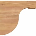 thumbnail image 3 of 5 1/2"W x 12"H x 12"L Del Monte Smooth Rafter Tail, Western Red Cedar, 3 of 4