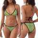 thumbnail image 3 of Balery Lemon Pijama Estampado Bikini de Dos Piezas para Mujer - Conjunto de Bikini Ajustable Sexy y Cómodo para Playa, 3 of 6