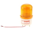 thumbnail image 2 of DC 12V 2W Luz de advertencia estroboscópica Zona de trabajo Tráfico Lámpara de estroboscópica 102x163mm (D x H) Amarillo Macarena Luz de la lámpara de señal de alarma, 2 of 8