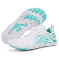 thumbnail image 1 of Zapatos Playa Descalzos Unisex Cómodos para Hombres Mujeres (39) Azul Blanco, 1 of 9