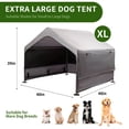 thumbnail image 3 of Caseta para Perro Summertrail Extra Grande Gris para Exterior, 3 of 9