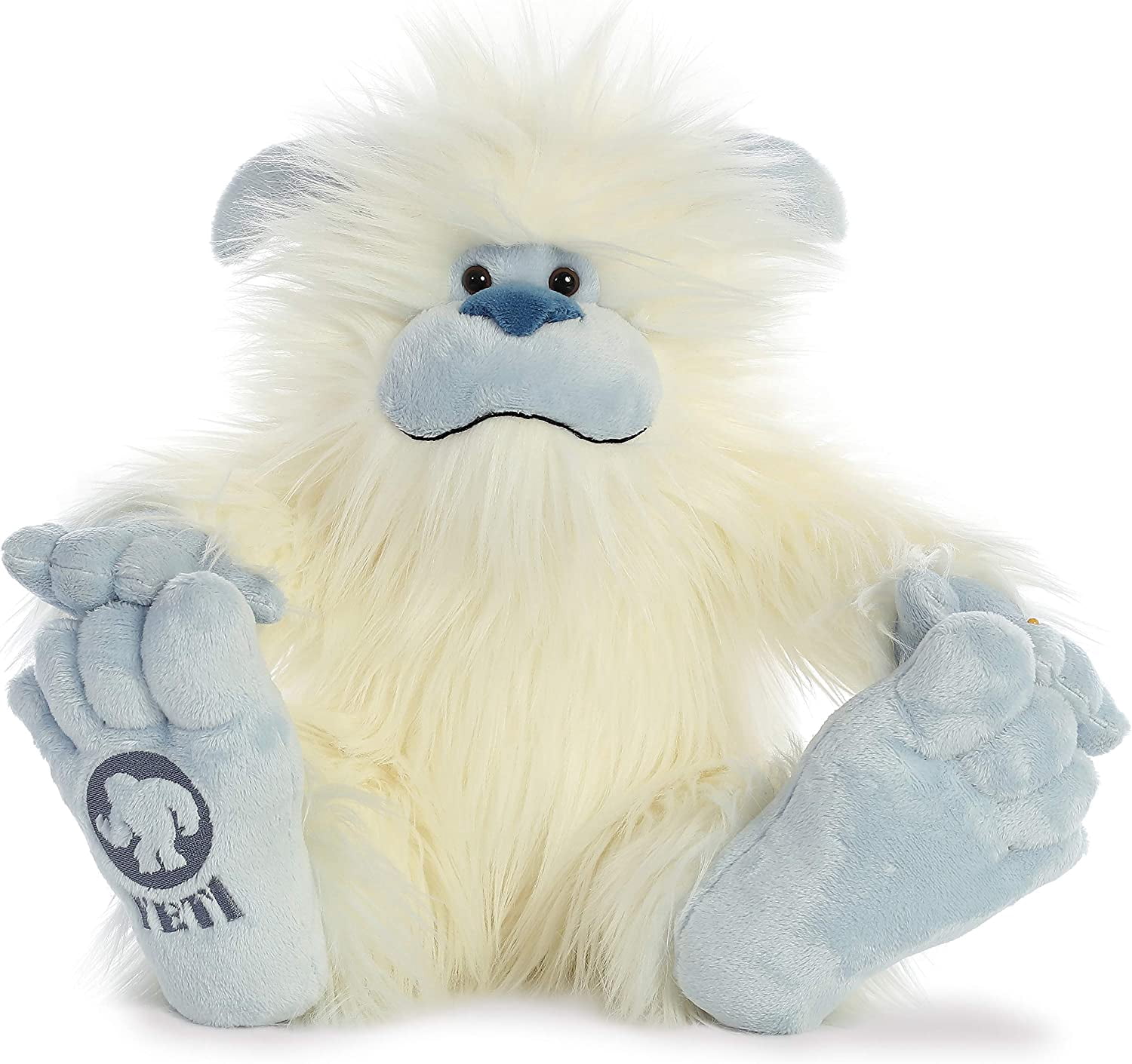 Aurora - Large White Fantasy - 16.5" Yeti - Mysterious Stuffed Animal