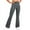 #377-Gray, variant on Women's Casual Pants for Women Solid Color High Waisted Flare Yoga Trousers with Pockets for Gym Daily Gift
