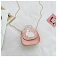 thumbnail image 1 of Little Girls' Cute Rabbit Crossbody Purse Small Bow Shoulder Bag Handbag for Kids - Pink,Bunny, 1 of 5