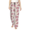 thumbnail image 1 of Fotbe Sparkling Ice Cream Pantalones de Pijama para Mujer, Pantalones de Dormir, Pantalones Pj con Cordón y Bolsillos-Large, 1 of 6