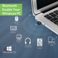 thumbnail image 2 of Avantree DG45 Bluetooth 5.0 USB Adapter for Windows PC, Bluetooth Dongle for Desktop Laptop Computer, Supports Bluetooth Headphones, Speakers, Keyboard, Mouse, Printers, Data Transfer, Music & Calls, 2 of 2