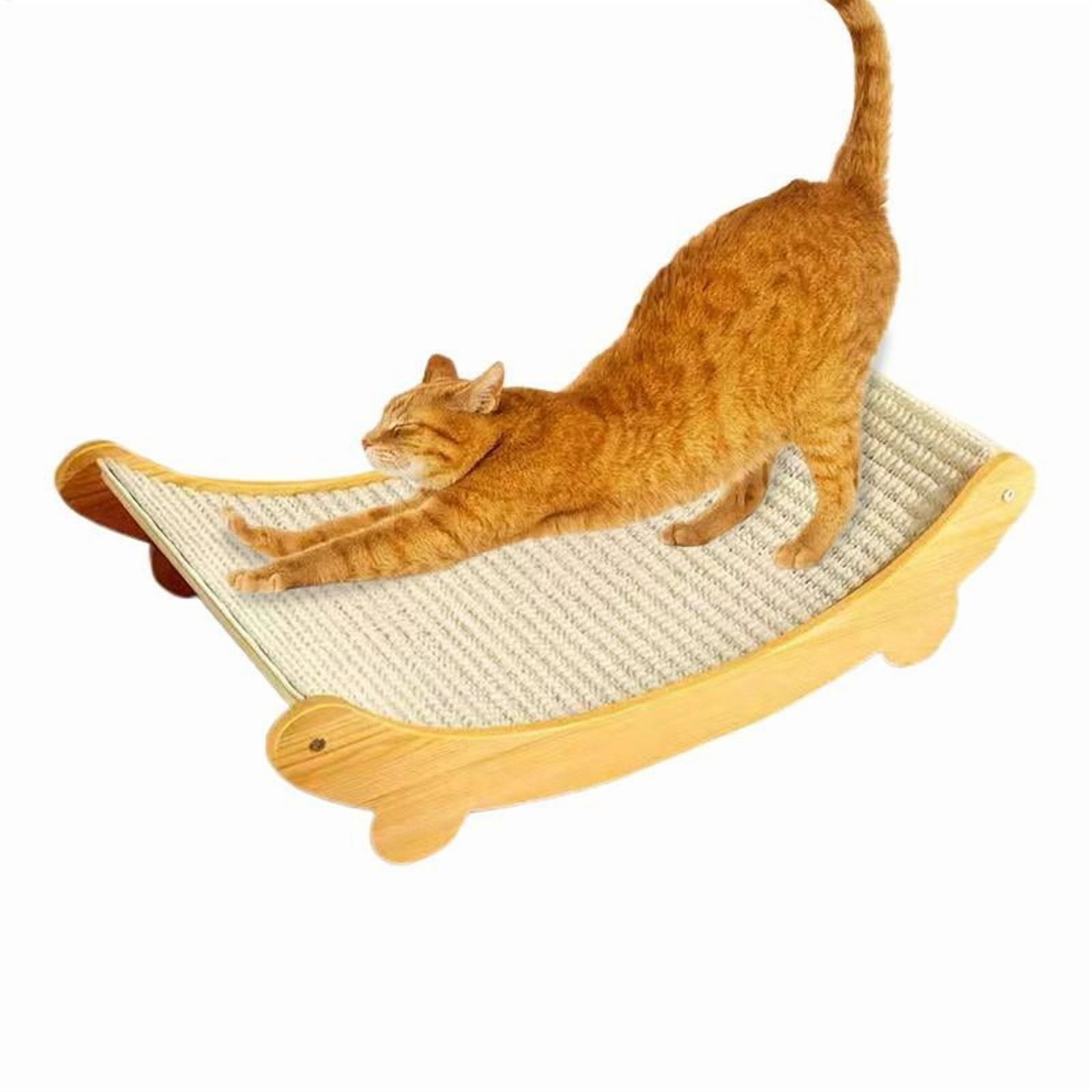 Sisal Cat Scratching Pad Reusable Cat Scratcher Cat Scratch Bed Nest for Pet Sleeping Playing Grinding Small Medium Large Cats
