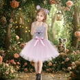 thumbnail image 4 of MEZZALL Halloween Hallowmas Square Collar Spaghetti Girls Adorable Koala Dress For Kids Cute Cartoon Party Dress For Stage Performance Festival Dress Toddler Relaxed Fit Child Sundress, 4 of 9