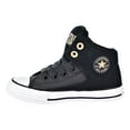 thumbnail image 4 of Converse Chuck Taylor All Star High Street Hi Big Kid's Shoes Black/Almost Black 659979f, 4 of 6