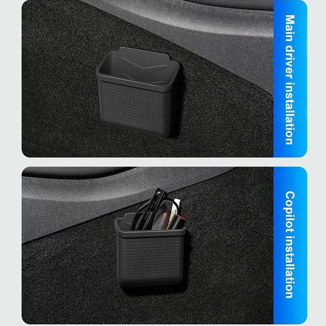 Soporte oculto para teléfono móvil para coche, fácil instalación, funda de almacenamiento para coche para Tesla Model 3 Y Ndcxsfigh Accesorios para autos y motos