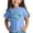 Blue, variant on St. Patrick's Day Gifts T-Shirt Round Neck Cotton Tops Happy New Year Shirt Unisex Kids Casual Spring Summer (Red,6-7 Years)