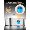 thumbnail image 3 of Fuente de agua para perros MAILOFY, 16 L, acero inoxidable, 4,2 galones, 3 of 8