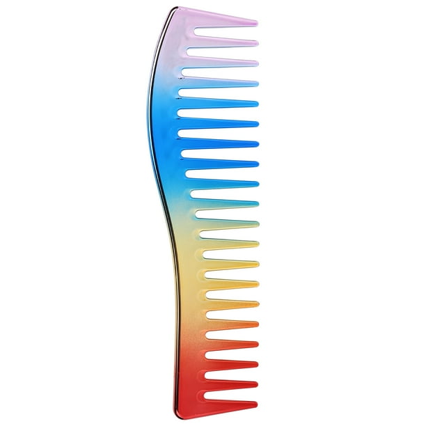 Peines para el cabello, peines de dientes anchos, sin mango, peine desenredante, peine para peinar, estética elegante