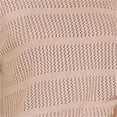 thumbnail image 6 of LYMAYTER Women's Knit Two-Piece Half Sleeve Top & Shorts Swimsuit Coverup Hollow Out Beach Outfits, 6 of 9