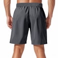 thumbnail image 5 of Mens Athletic Shorts 9" Mesh Basketball Gym Quick Dry Shorts with Pockets for Active Running Workout, Lightweight,2XL, 5 of 6