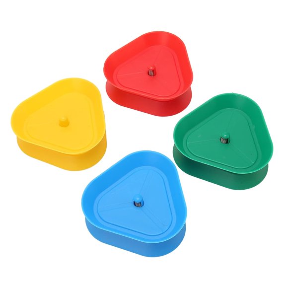 Soporte para juego de póker - Triangular, manos libres - Soporte para póker - Adecuado para niños, adultos, personas mayores, fiestas de póker, noches de juegos de cartas en familia - 4 colores