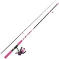 South Bend Worm Gear 2Piece Graphite Spincast Fishing Rod and Reel