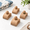 Beige, variant on Brown Solid Wood Quilt Hanger Wall Display Rack with Clamps for Blankets Rugs Tapestries