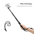thumbnail image 2 of Caméra d'Action Portable Selfie Stick Caméra D\'action Support de Vlog Alliage d'Aluminium Max. 48 Cm/19 Po Longueur Extensible avec Longue Vis Dragonne, 2 of 9