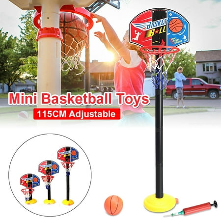 4 Types Adjustable Basketball Set Basketball Game System with Basketball Indoor Outdoor Sports Toy Gift For Child