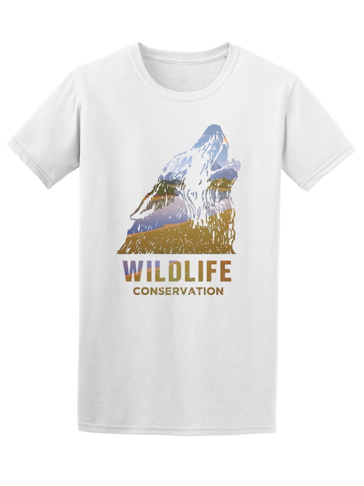 Conservation Wolf T-Shirt Men -Image Shutterstock, x-Large -