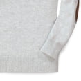 thumbnail image 3 of Hope & Henry Boys' Fine Gauge V-Neck Sweater with Elbow Patches, 3 of 3