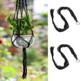 thumbnail image 2 of Hearth & Gear Flower Pot Rack Lace Hanger Ephedra Rope Lace Flower Pot Rack Hanging With Beads Flower Pot Rack Lace Hanger Modern Flower Pot with Stand And Vase Large Garden And Wicker Flower with, 2 of 7