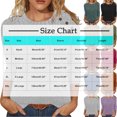 thumbnail image 3 of Dagugfen 3/4 Length Sleeve Womens Tops Ribbed Crew Neck Button Textured Knit Comfy Sweater Tops Fall Winter, 3 of 6